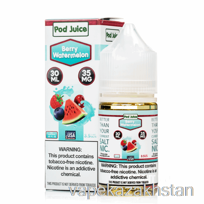 Vape Disposable Berry Watermelon - Pod Juice - 30mL 35mg